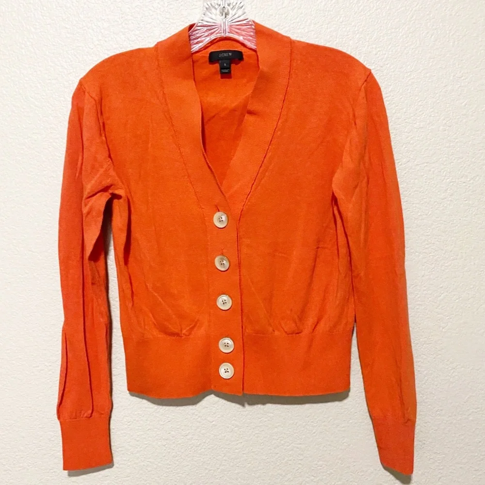 J. Crew Cropped Cardigan Sweater